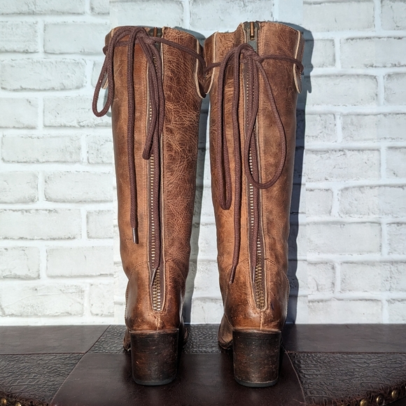 FreeBird Vntg GRANY Old Style Victorian Lace Boots size 8 - Picture 8 of 16